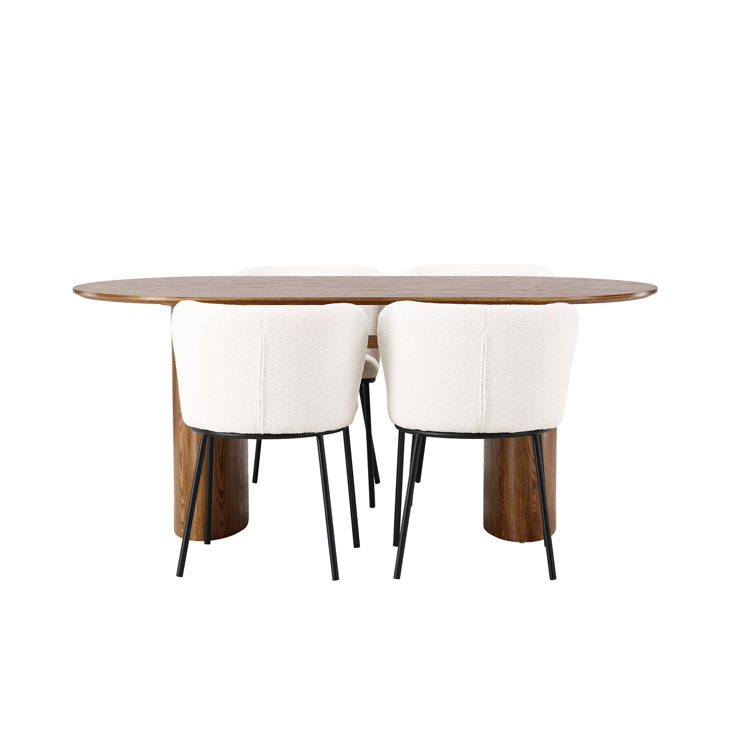 Matgrupp Venture Home Isolde med 4 Edina Stolar