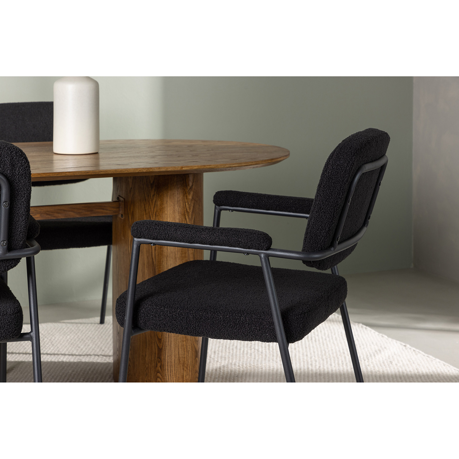 Matgrupp Venture Home Isolde med 4 Yesterday Stolar