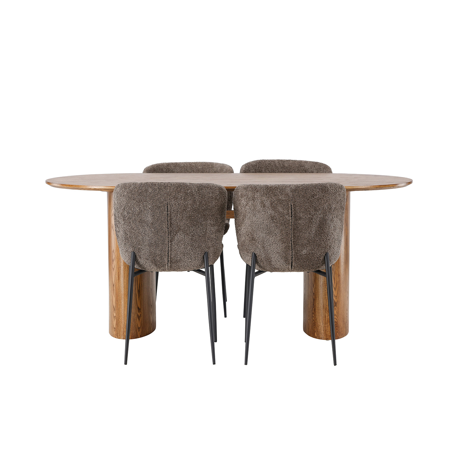 Matgrupp Venture Home Isolde med 4 Modesto Stolar