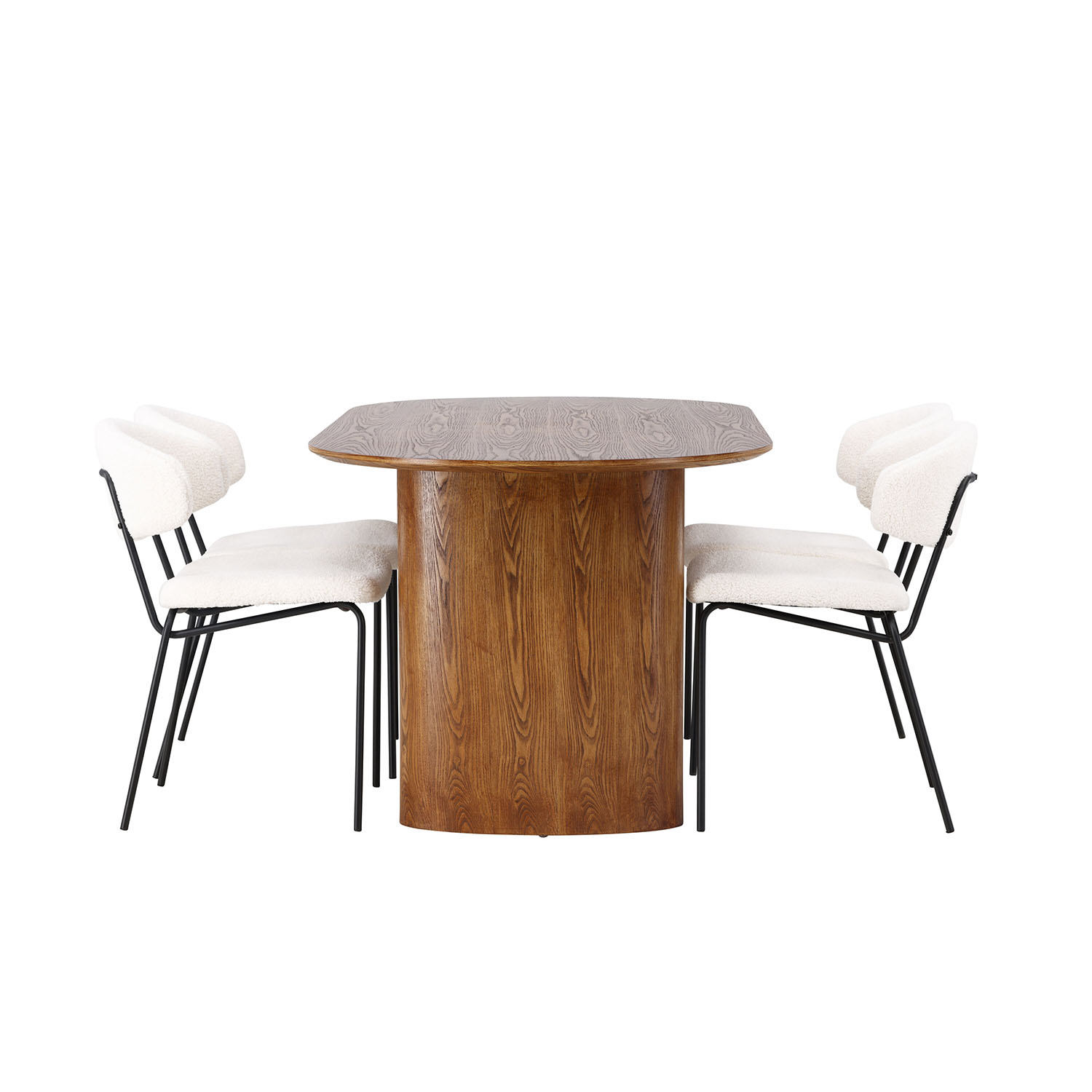 Matgrupp Venture Home Isolde med 4 Chico Stolar