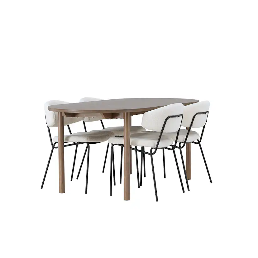 Matgrupp Venture Home Andy med 4 Chico Stolar