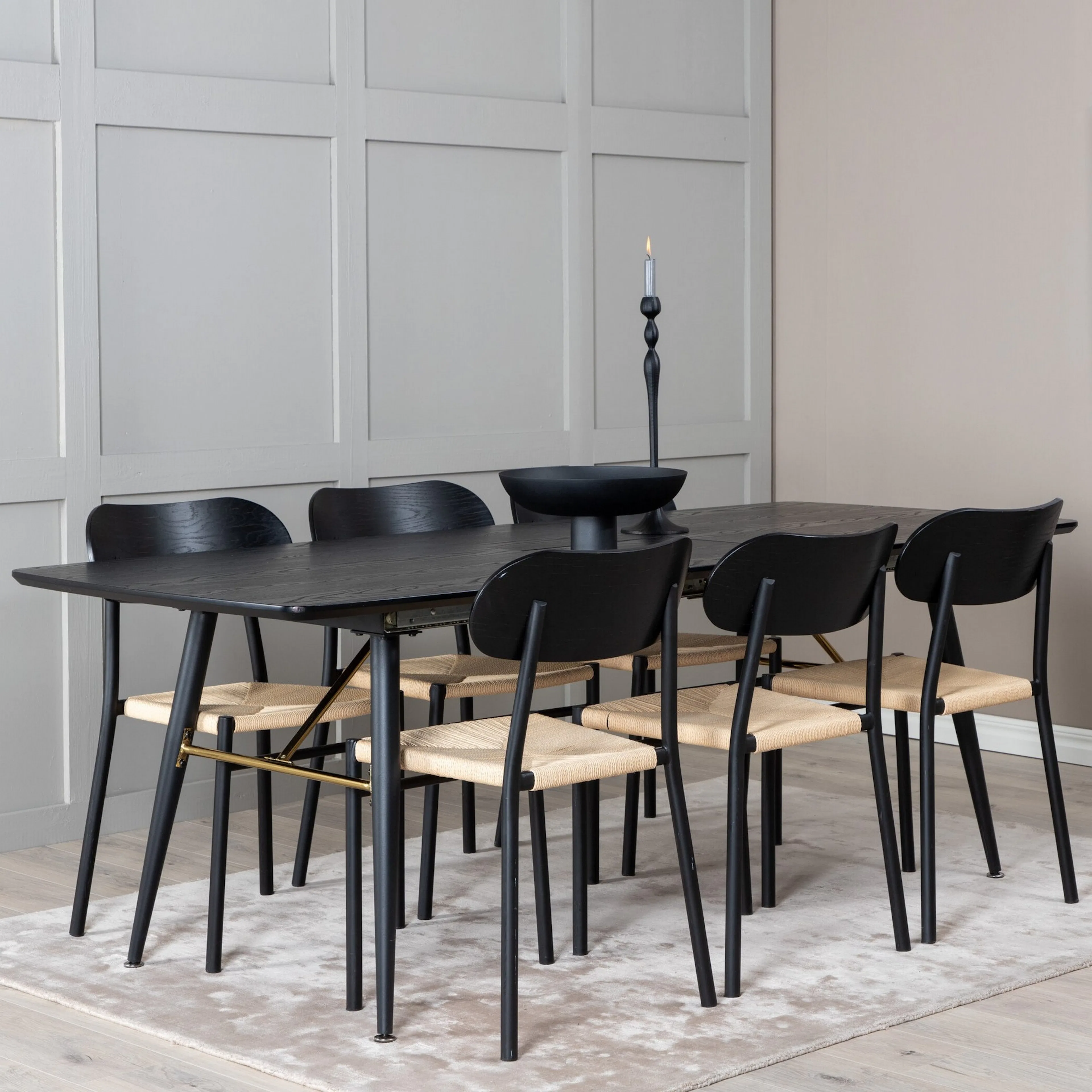 Matgrupp Venture Home Gold med 6st Polly Stolar