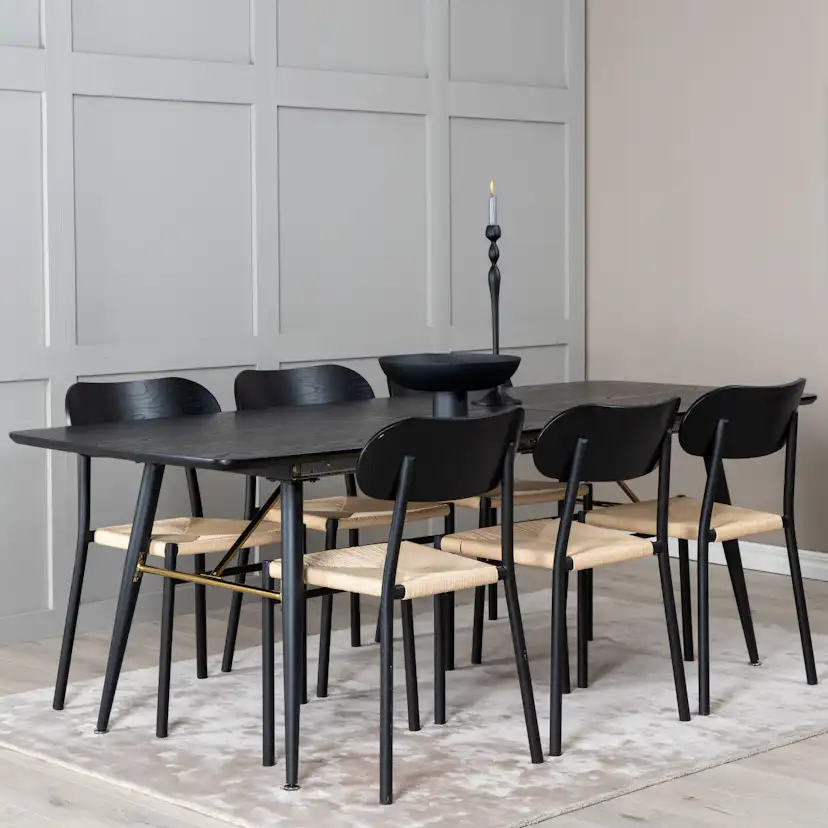 Matgrupp Venture Home Gold med 6st Polly Stolar