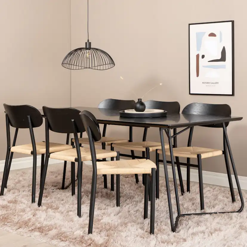 Matgrupp Venture Home Pippi med 6st Polly Stolar