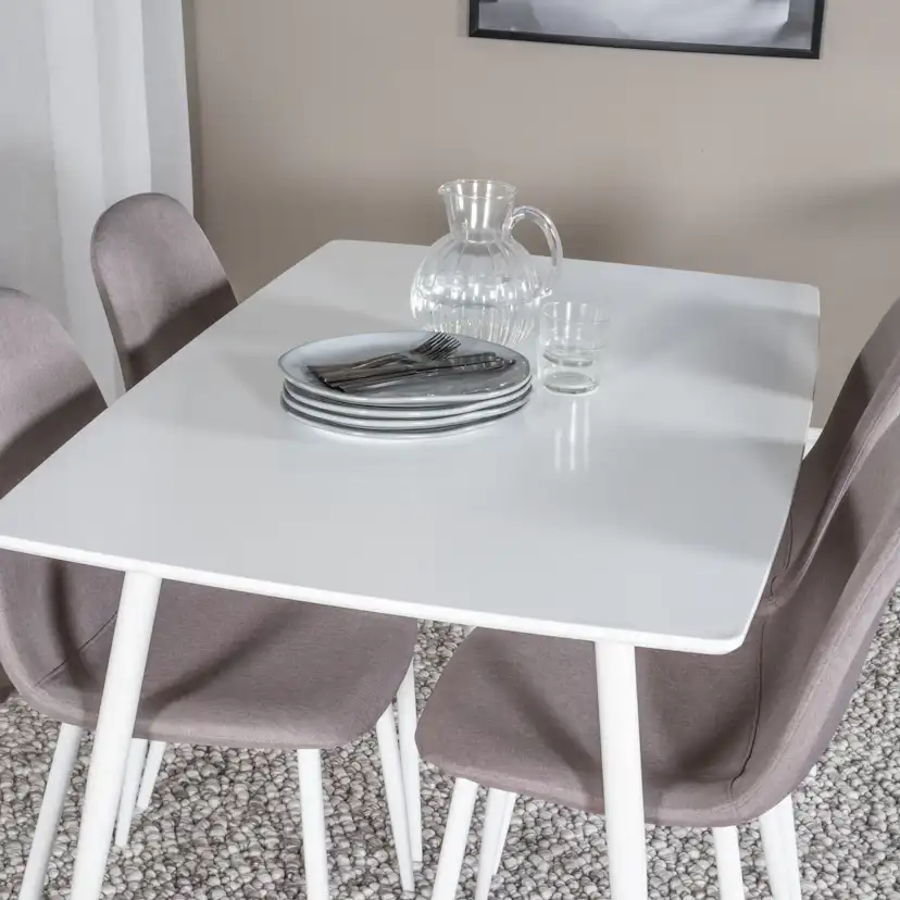 Matgrupp Venture Home Polar med 4st Stolar