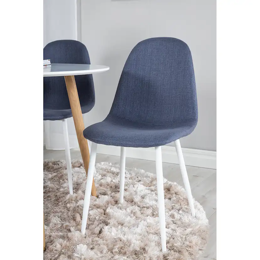 Matgrupp Venture Home Polar Ø100 cm med 4st Plaza Matstolar