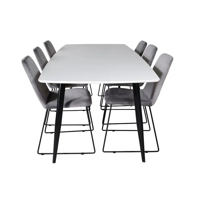 Matgrupp Venture Home Polar med 6st Muce Stolar