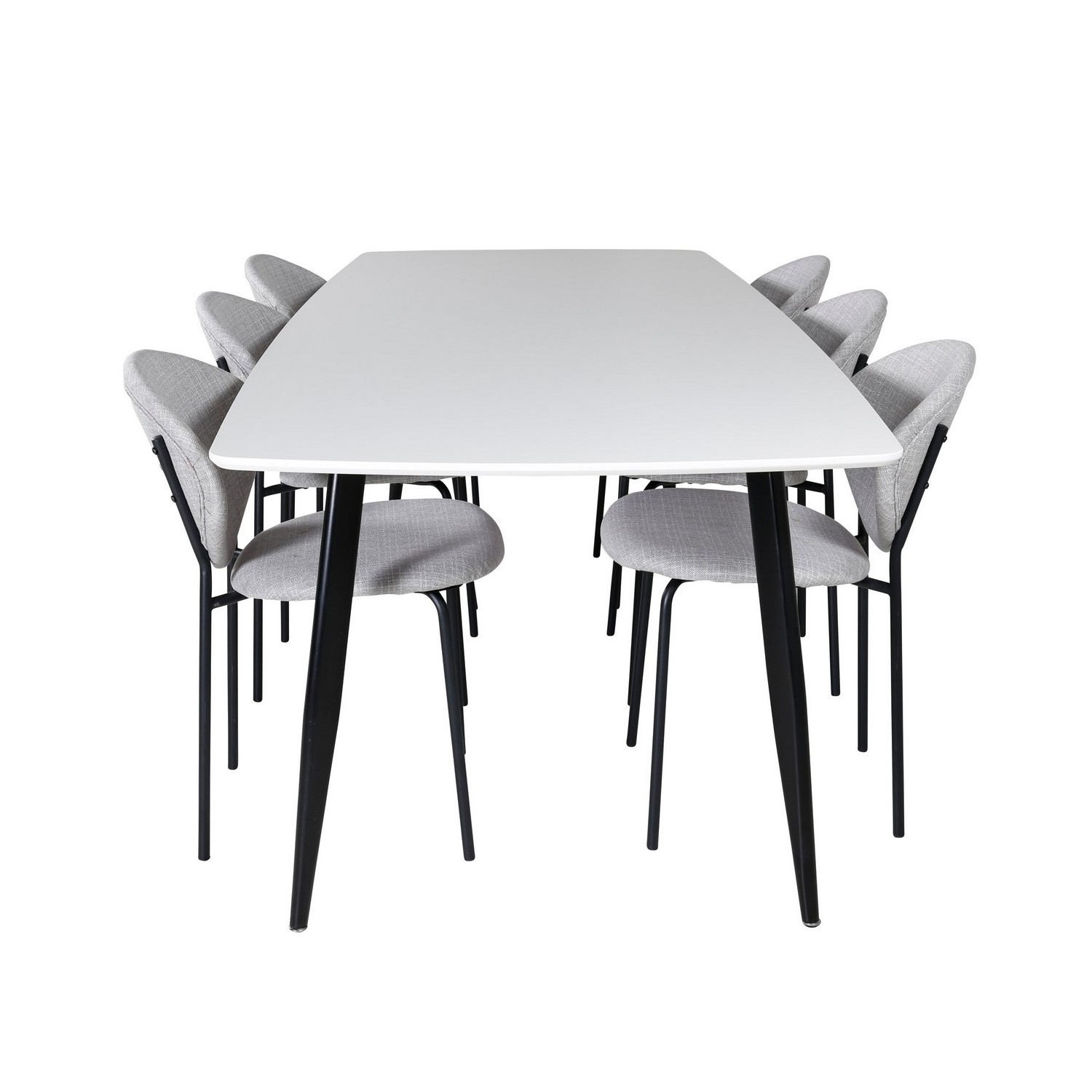 Matgrupp Venture Home Polar med 6st Vault Stolar