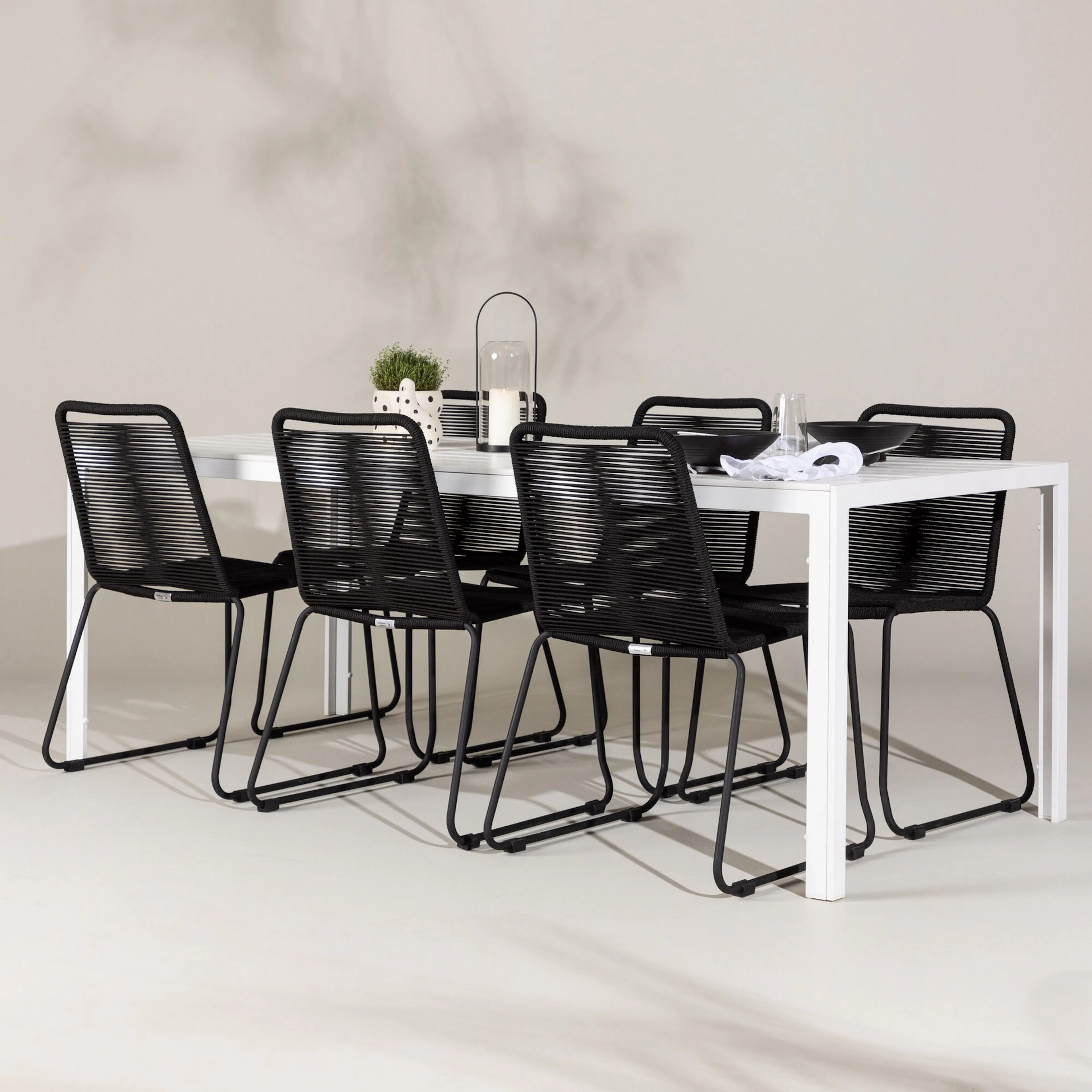 Trädgårdsgrupp Venture Home Break med 6 Lindos Stolar