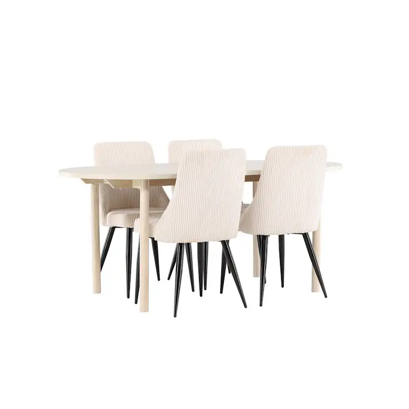 Matgrupp Venture Home Andy 180 med 4 st Leone Stolar