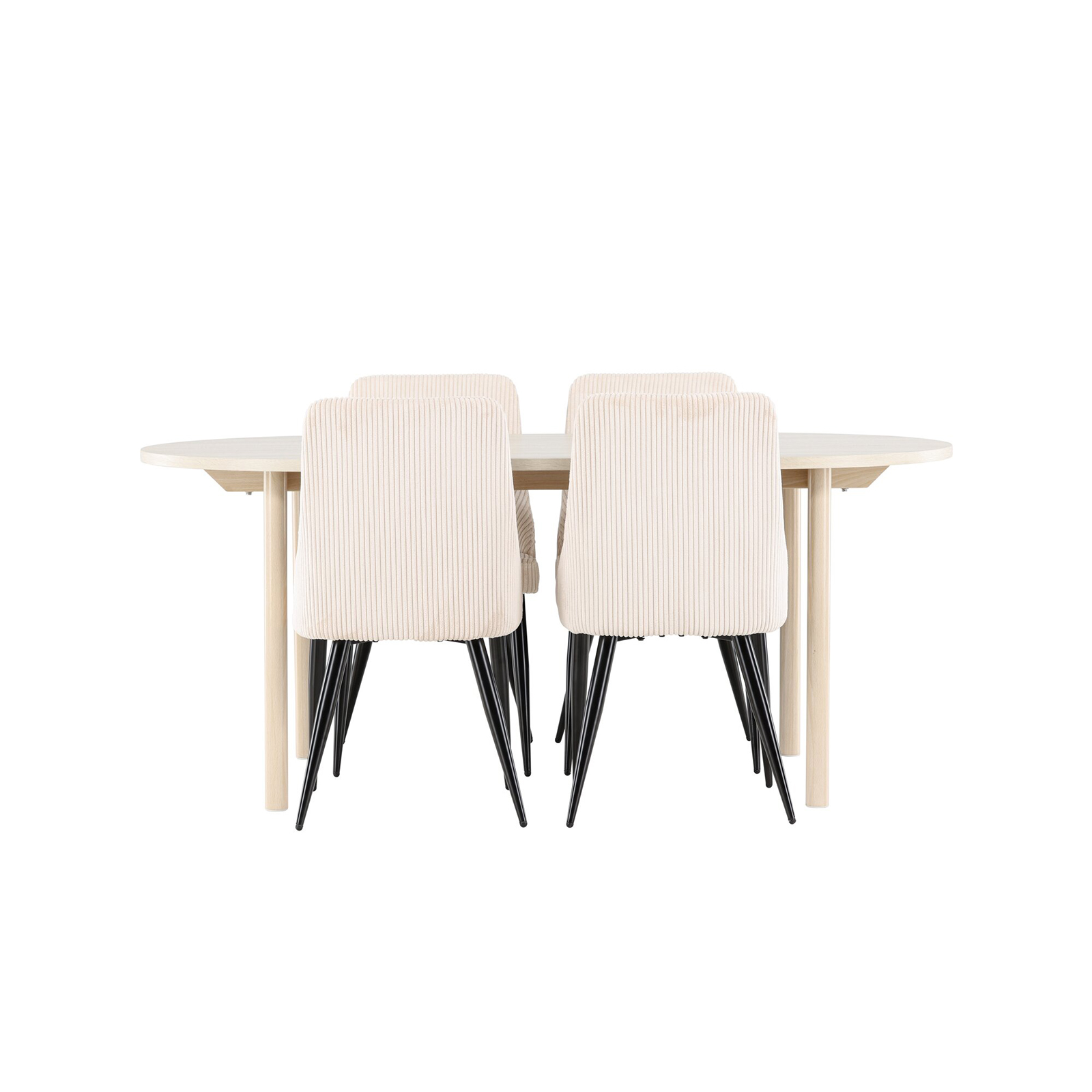 Matgrupp Venture Home Andy 180 med 4 st Leone Stolar