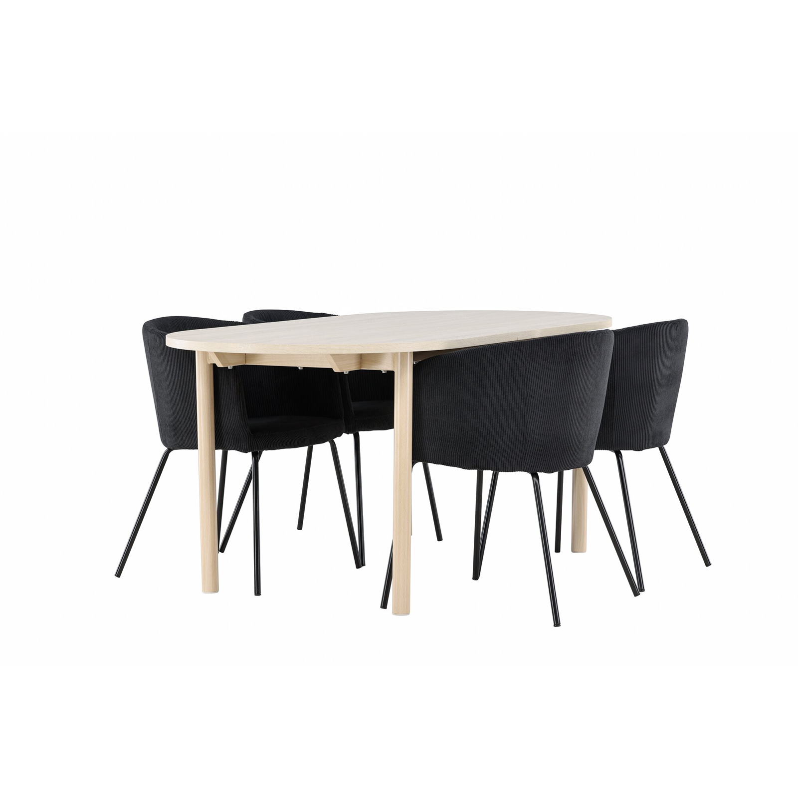 Matgrupp Venture Home Andy 180 med 4 st Berit Stolar