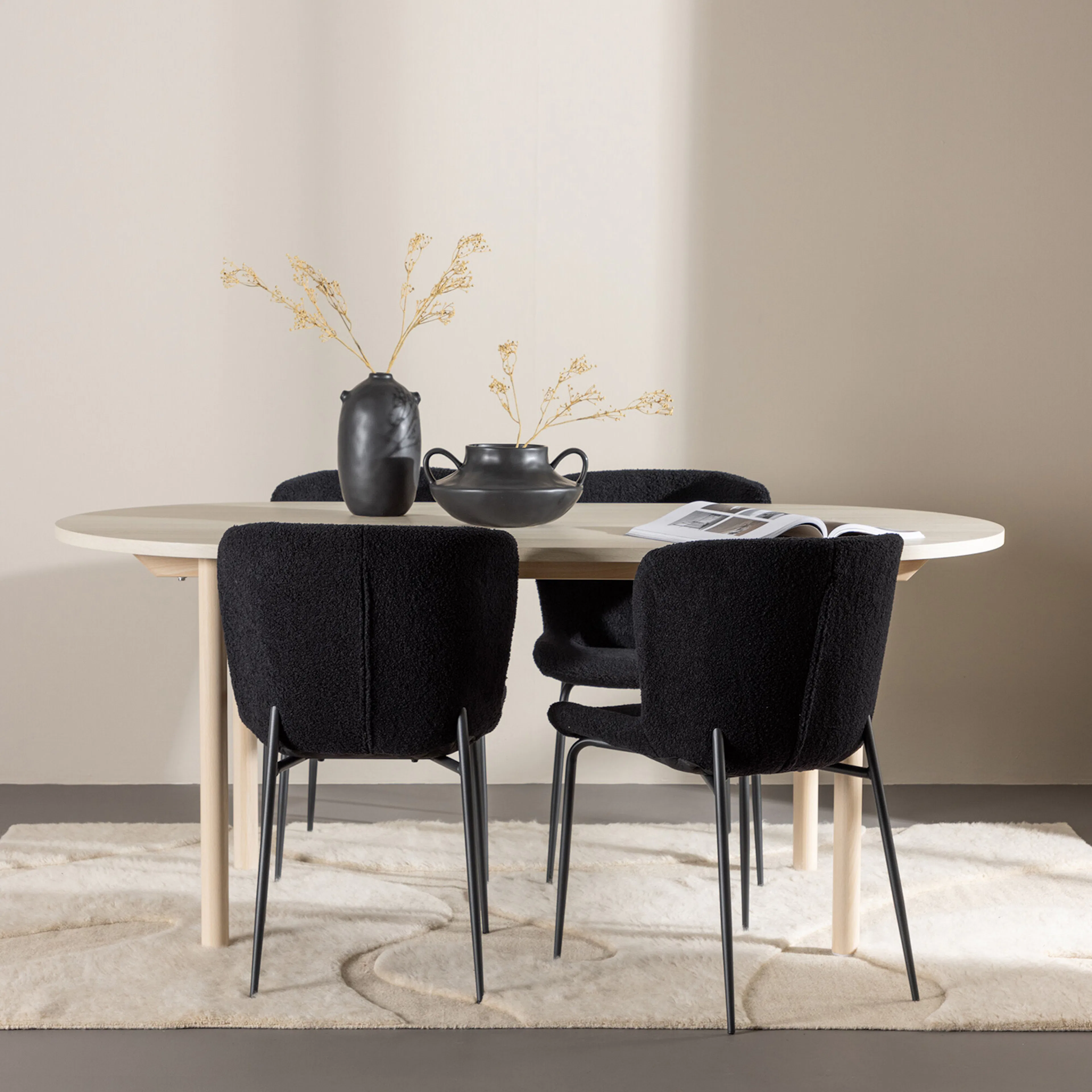 Matgrupp Venture Home Andy 180 med 4 st Modesto Stolar