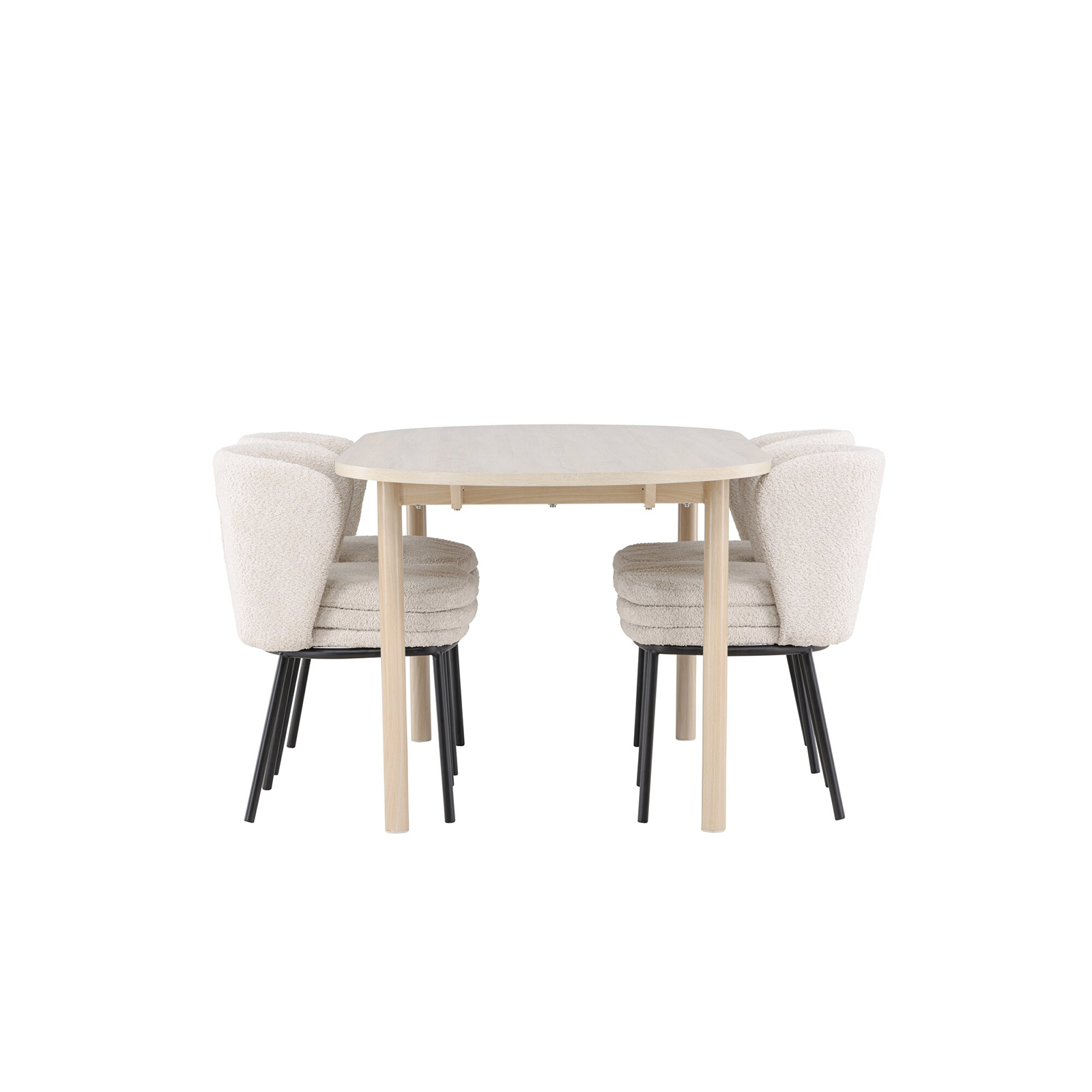 Matgrupp Venture Home Andy 180 med 4 st Agnes Stolar