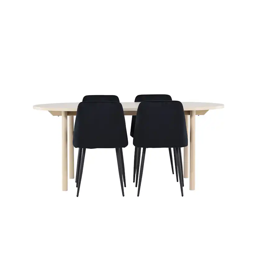 Matgrupp Venture Home Andy 180 med 4 st Night Stolar