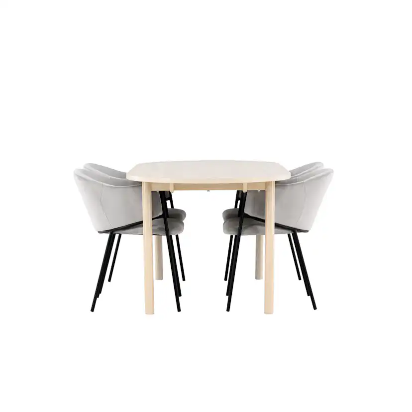 Matgrupp Venture Home Andy 180 med 4 st Evelina Stolar