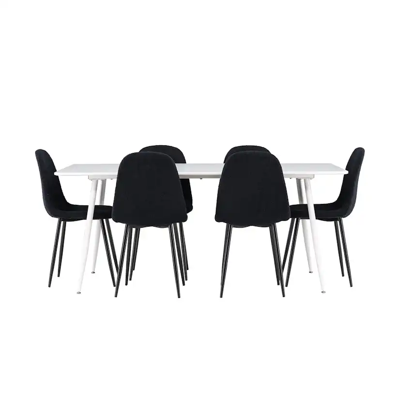 Matgrupp Venture Home Silar 180 med 6 st Polar Stolar Teddy