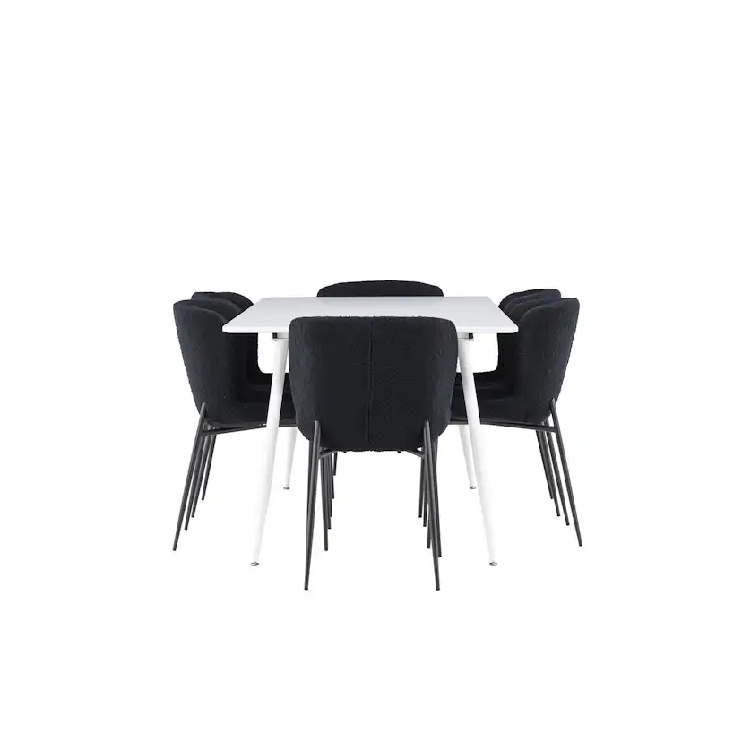 Matgrupp Venture Home Silar 180 med 6 st Modesto Stolar