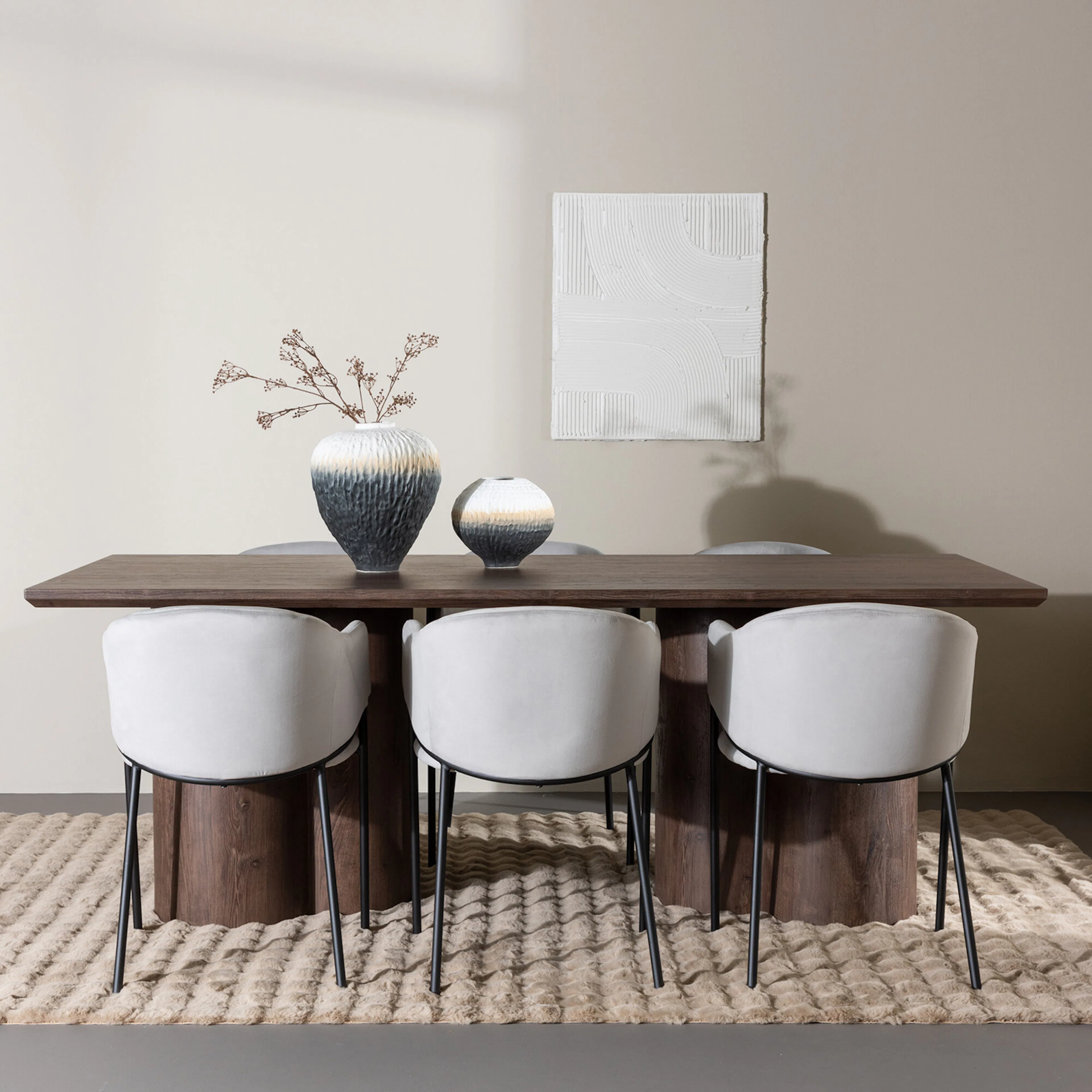 Matgrupp Venture Home Olivia 210 med 6 st Evelina Stolar