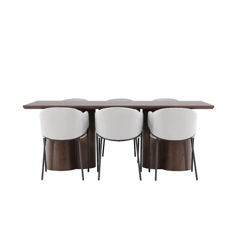 Matgrupp Venture Home Olivia 210 med 6 st Evelina Stolar