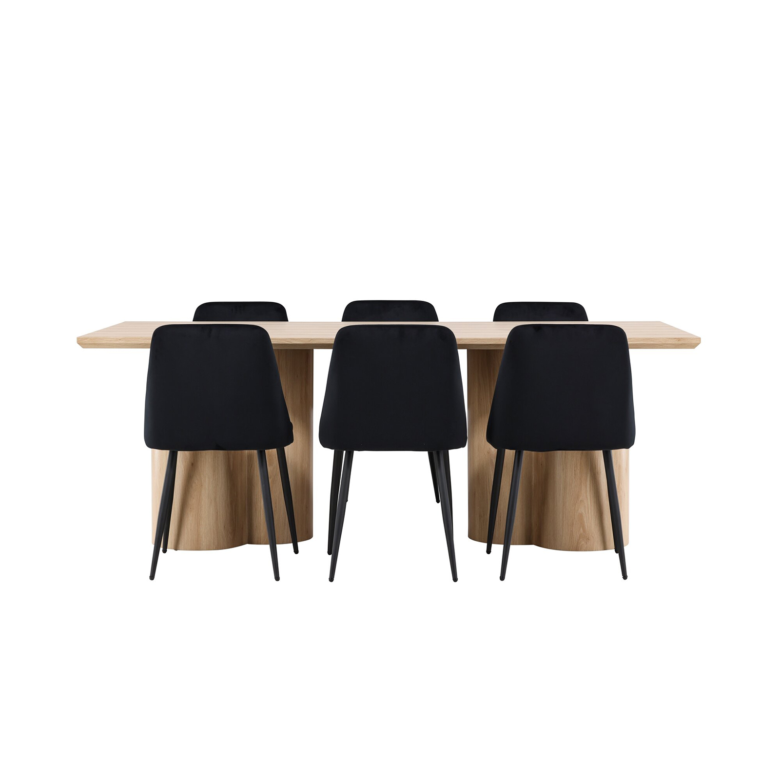 Matgrupp Venture Home Olivia 210 med 6 st Night Stolar