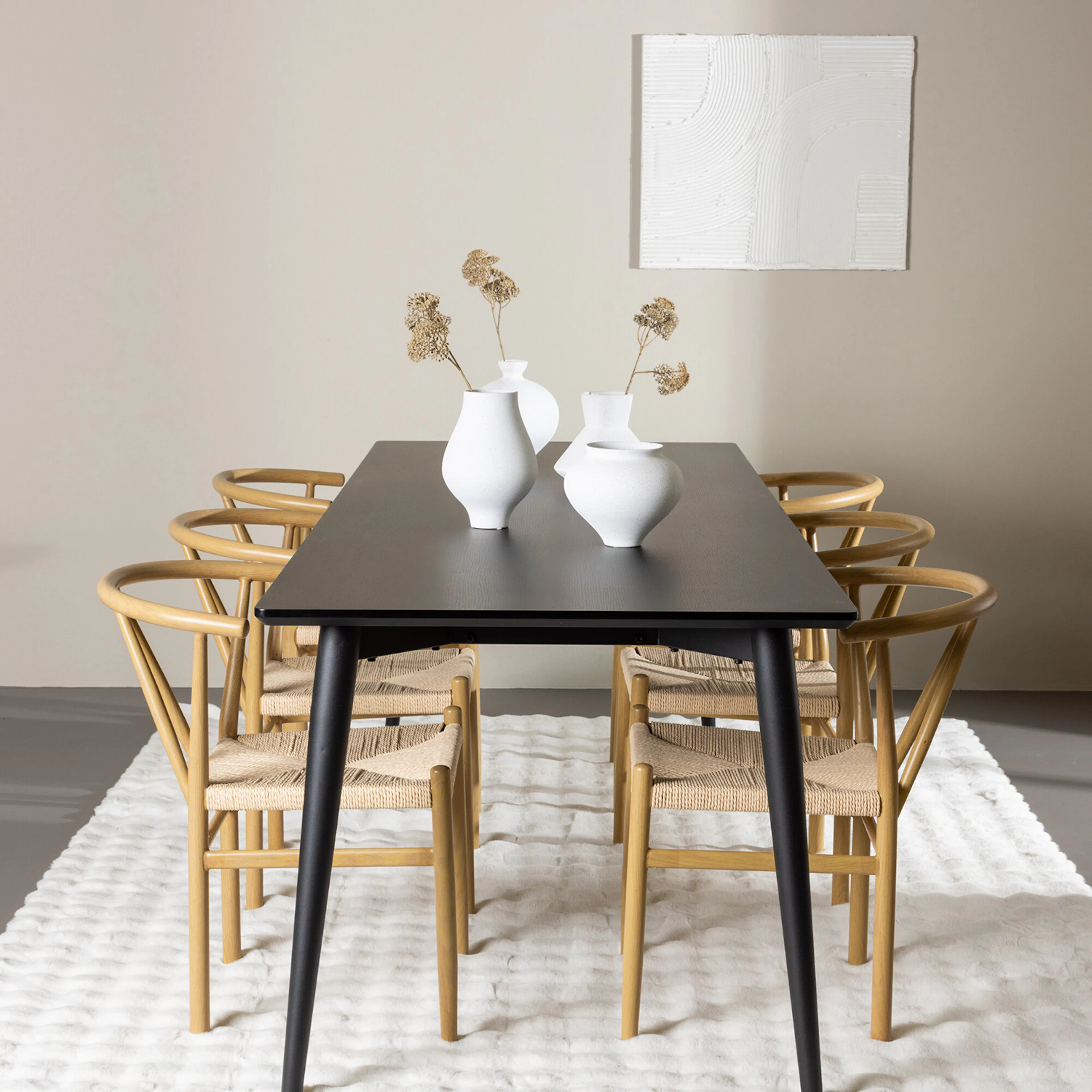 Matgrupp Venture Home Ellis 230 med 6 st Alfons Stolar