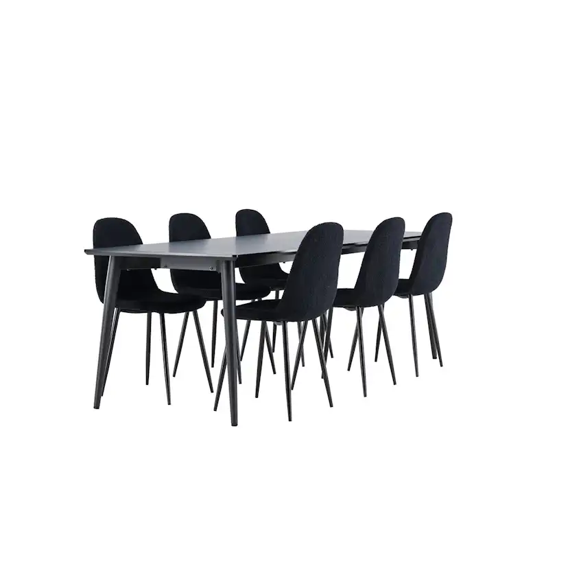 Matgrupp Venture Home Ellis 230 med 6 st Polar Stolar Teddy