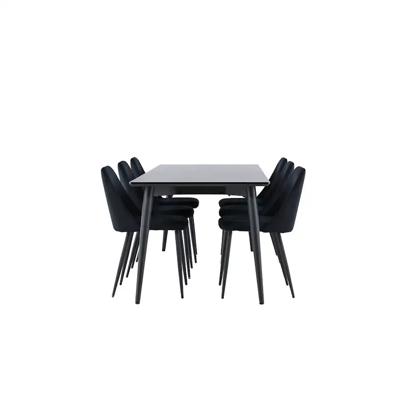 Matgrupp Venture Home Ellis 230 med 6 st Night Stolar