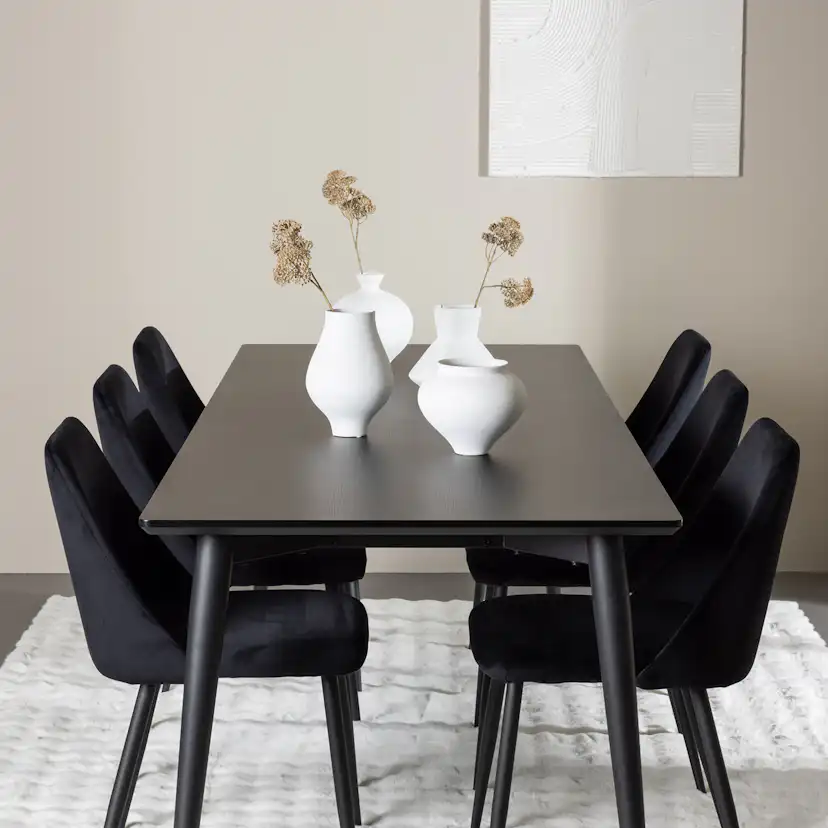 Matgrupp Venture Home Ellis 230 med 6 st Night Stolar