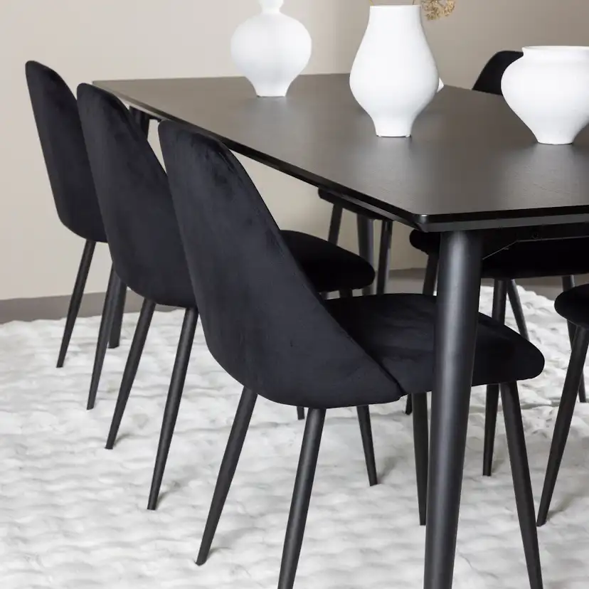 Matgrupp Venture Home Ellis 230 med 6 st Night Stolar