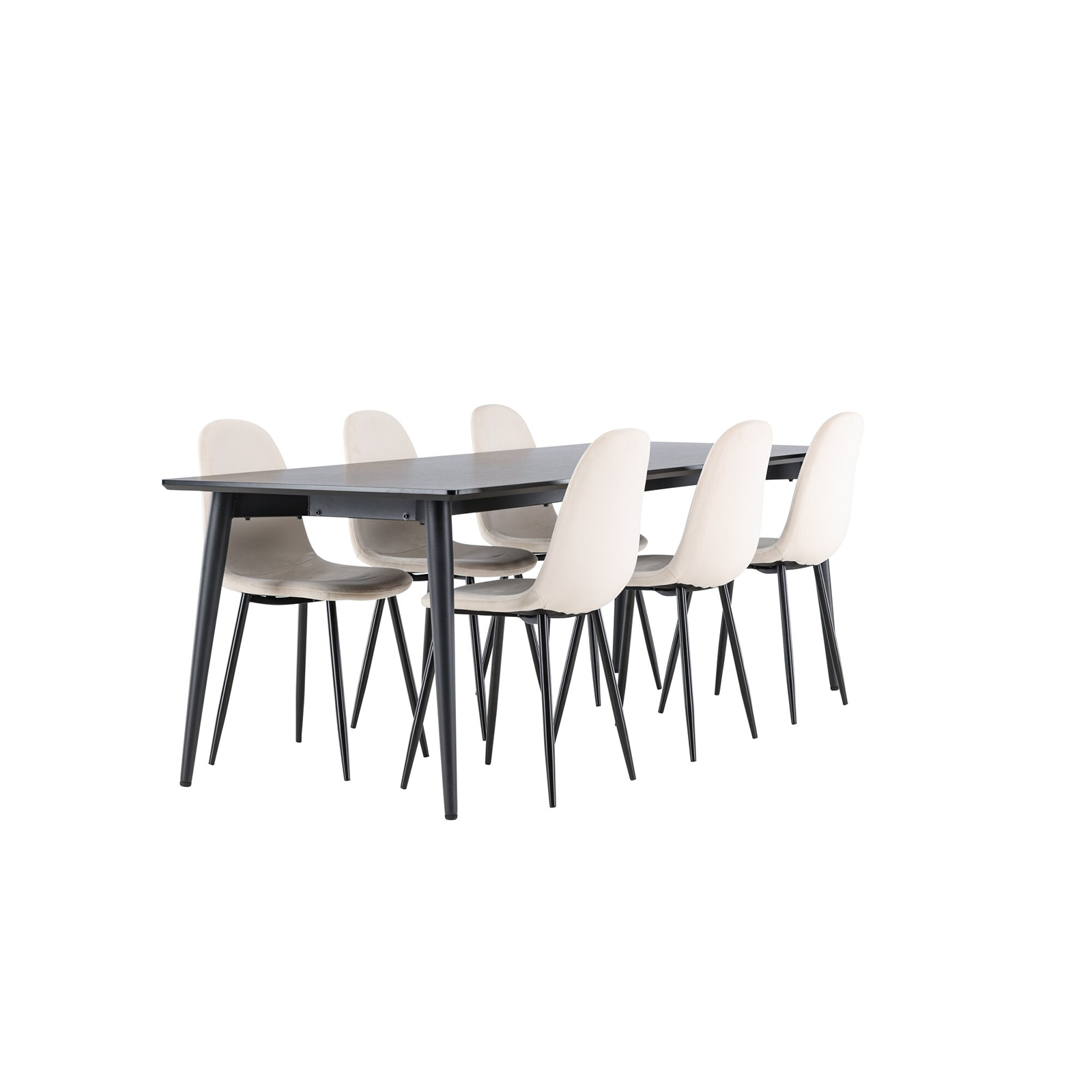 Matgrupp Venture Home Ellis 230 med 6 st Polar Stolar