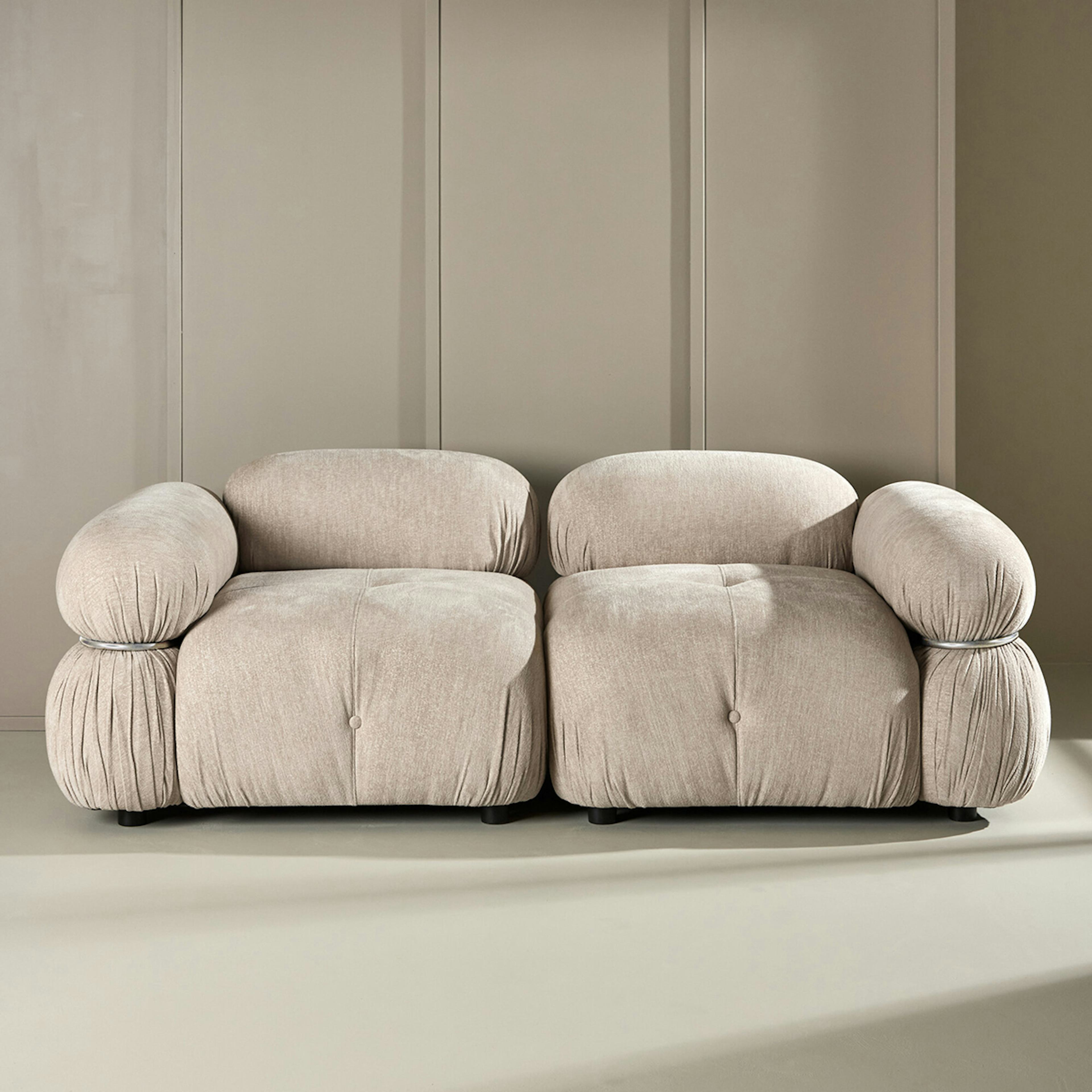 2-sitssoffa Venture Home Mika 2 st Moduler Beige