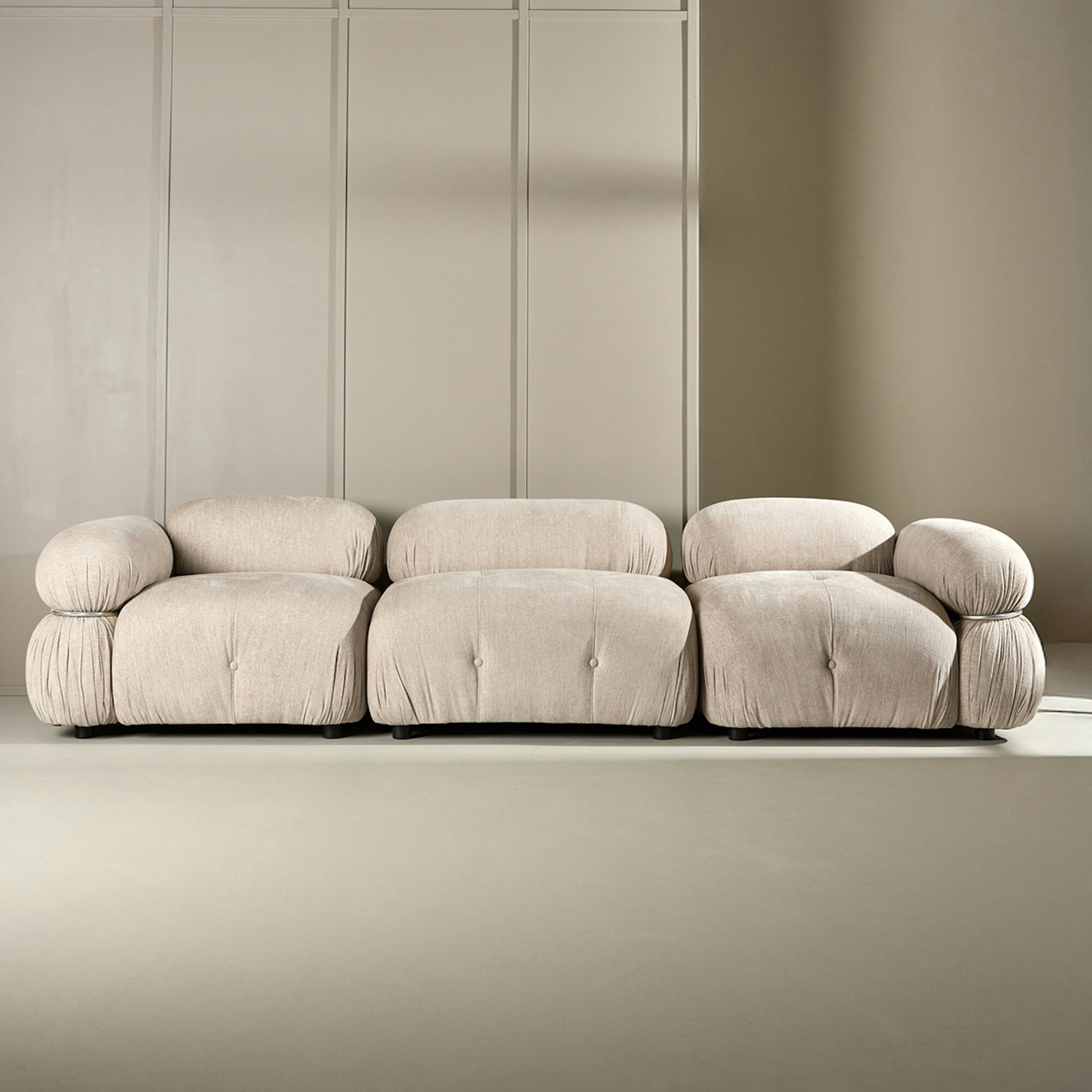 3-sitssoffa Venture Home Mika 3 st Moduler Beige