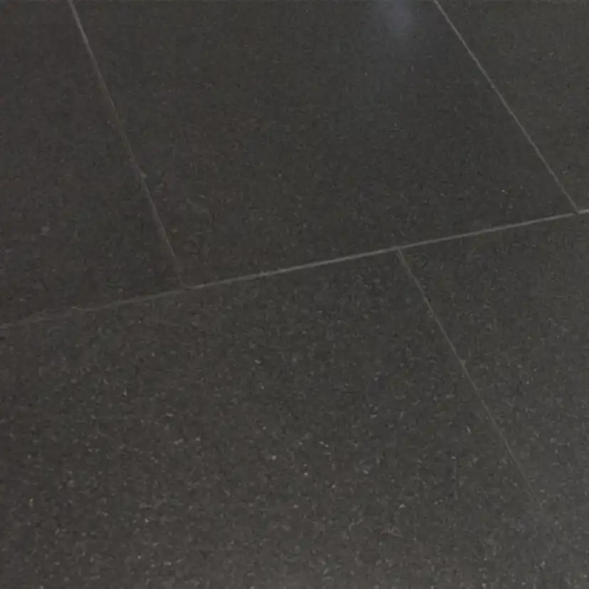 Granitplatta Stencentralen Absolute Black Matt 305x305mm