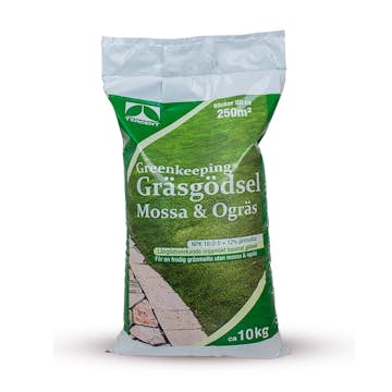 Gräsgödsel Tergent Greenkeeping Mossa 10kg
