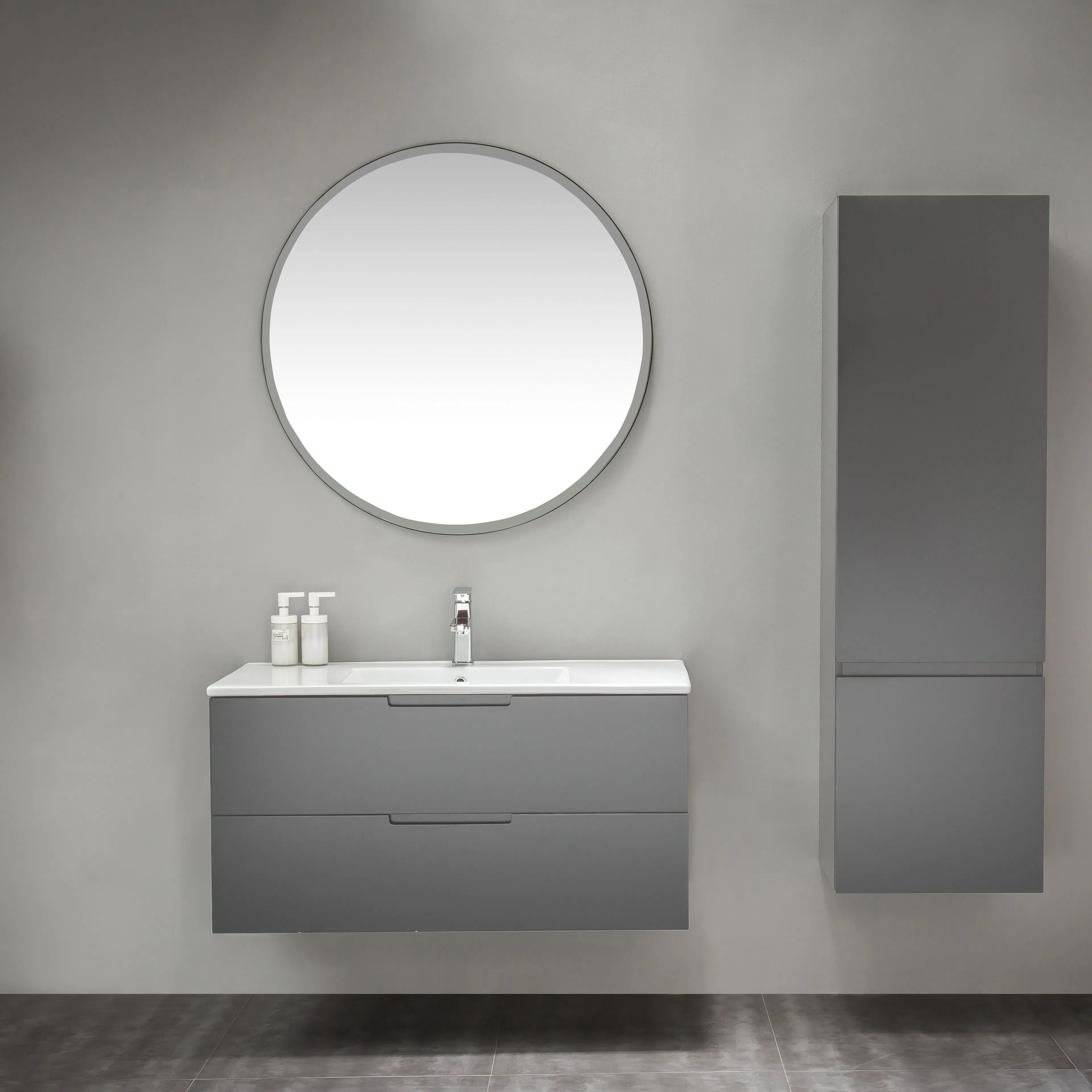 Sidoskåp Bathlife Eufori Grå