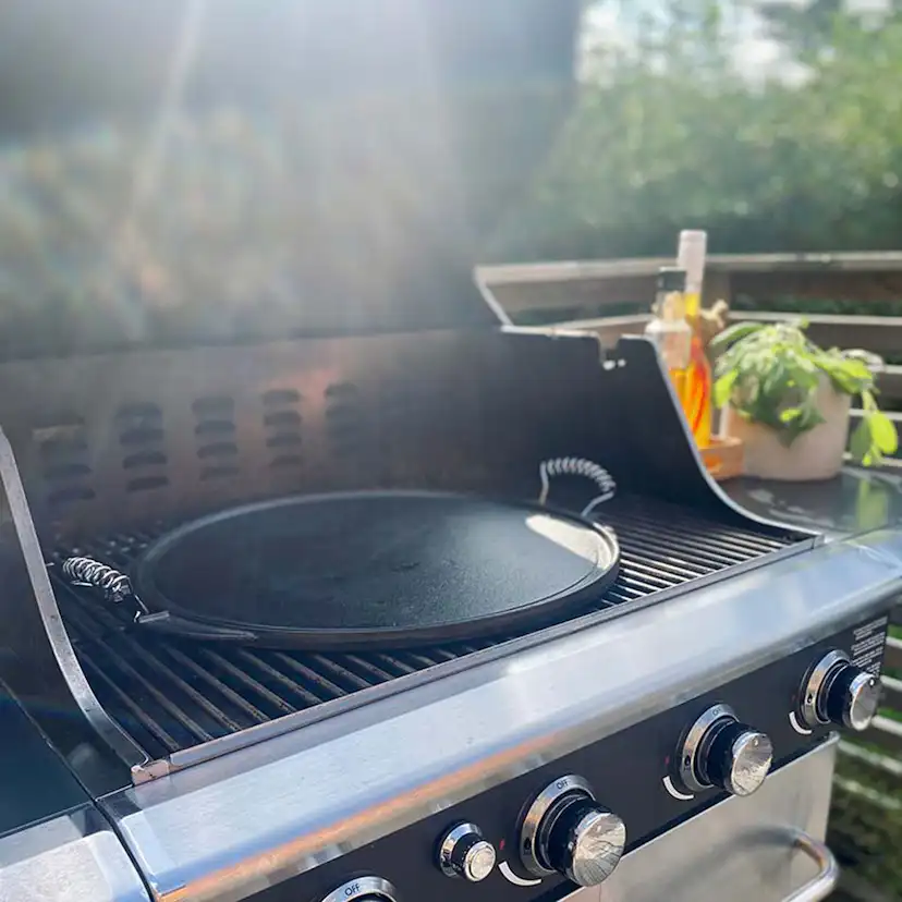 Grillpanna Gjutjärn 43 cm