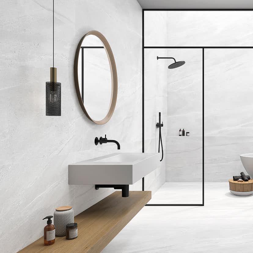 Klinker Tenfors Lavica Blanco Marmor Matt 60x60 cm