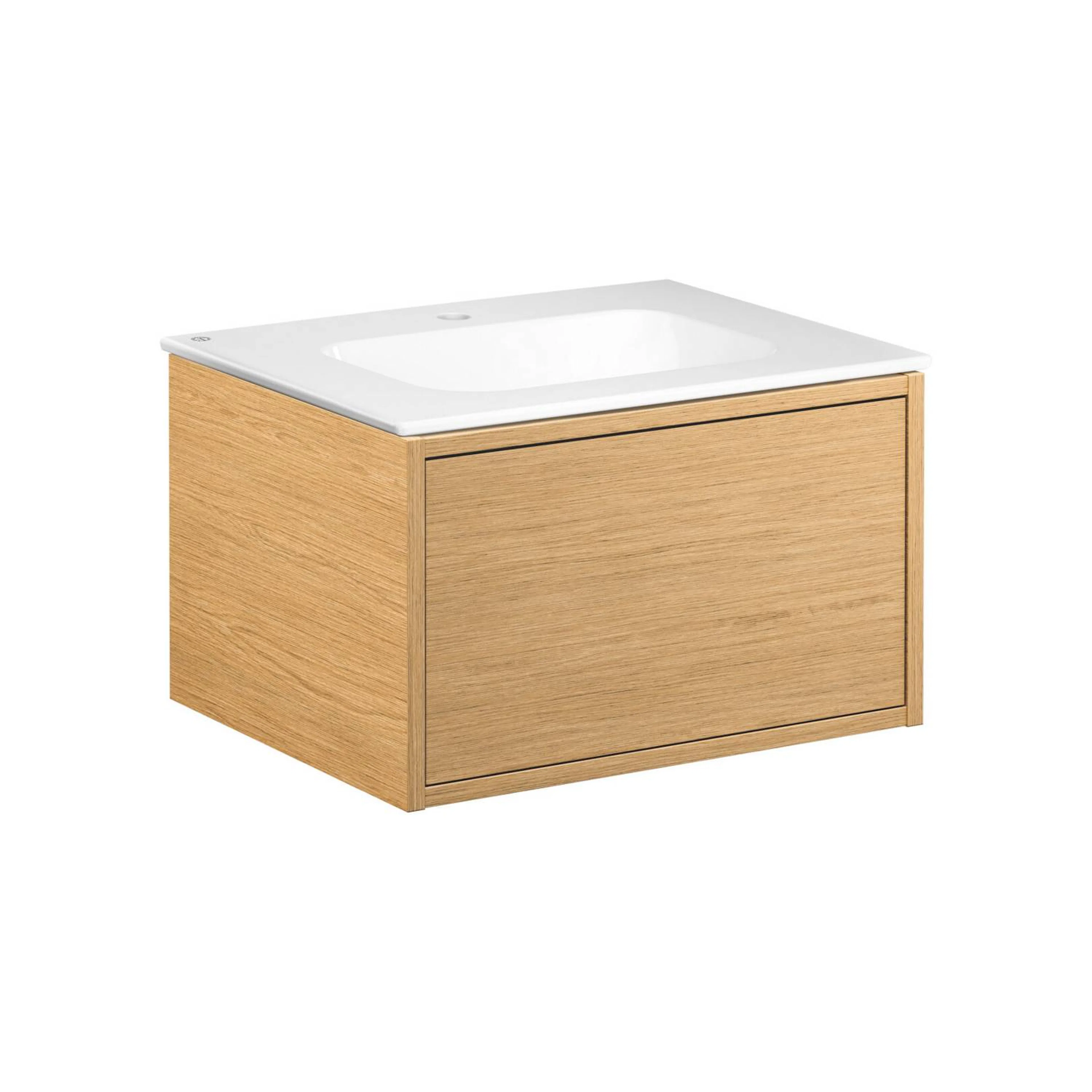 Tvättställskåp Gustavsberg Ducentic 60 cm med Tvättställ i Porslin