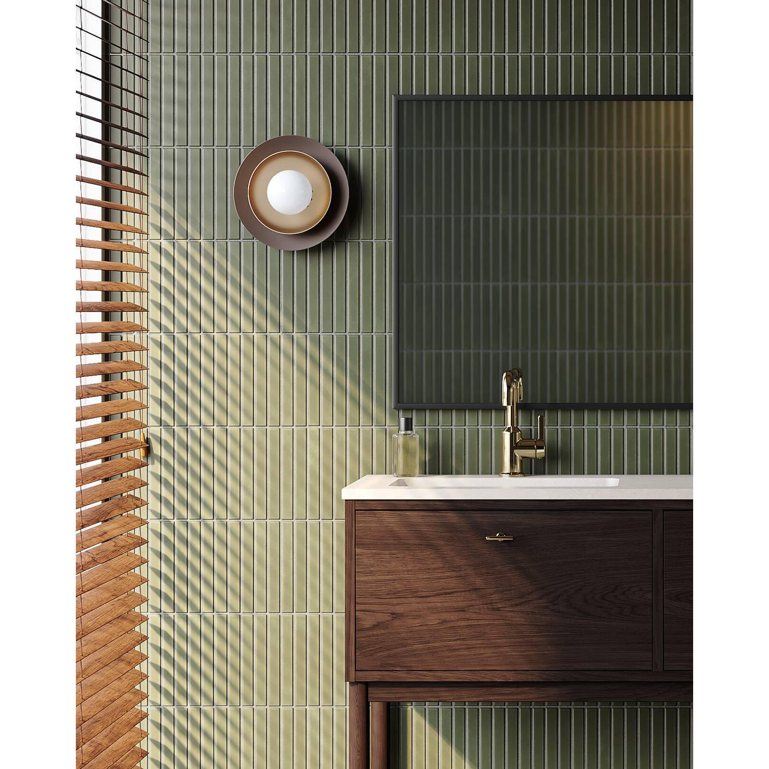 Tvättställskåp Gustavsberg Ducentic 60 cm med Stenbänkskiva, Underlimmat Tvättställ och Benställning