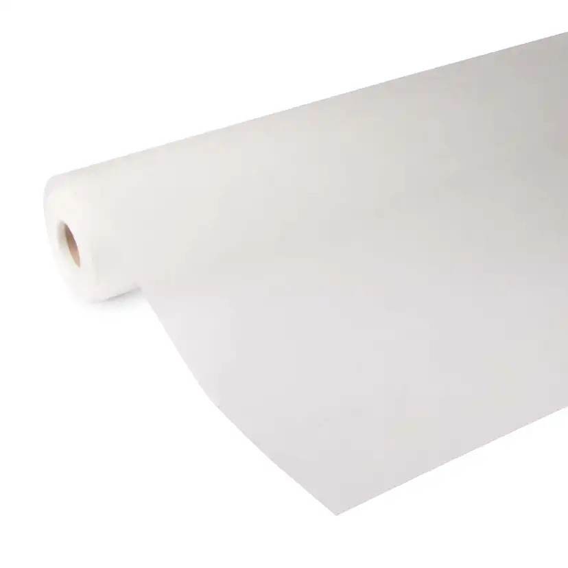 Tapet Fresco Förgrundad Glasfiberväv Ruter Vit 25 m 119g/m2