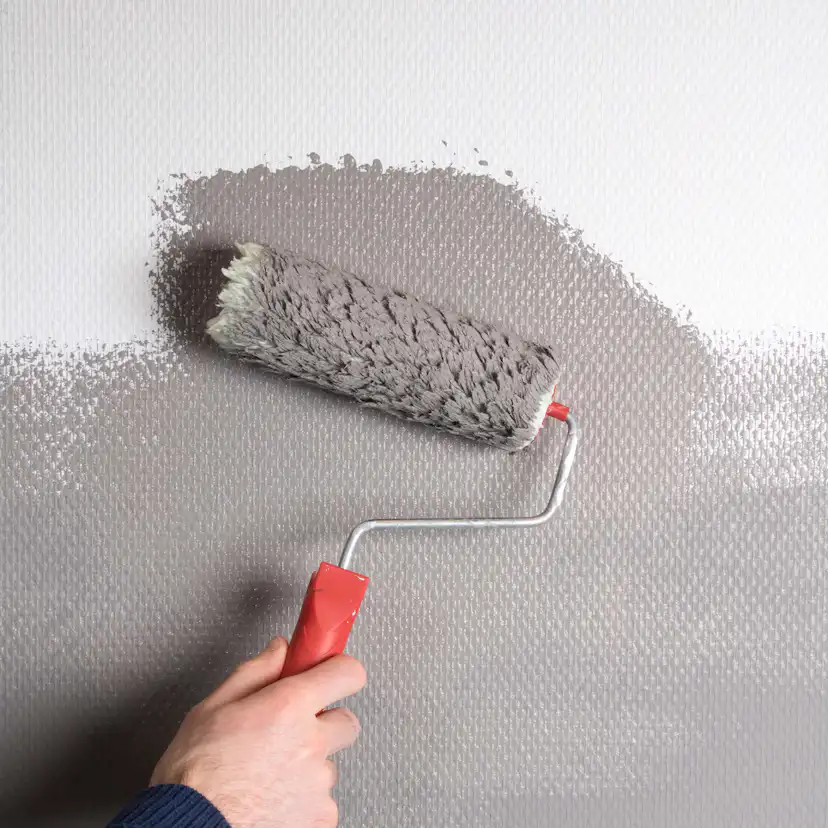 Tapet Fresco Glasfiberväv Ruter Vit 25 m 170g/m2