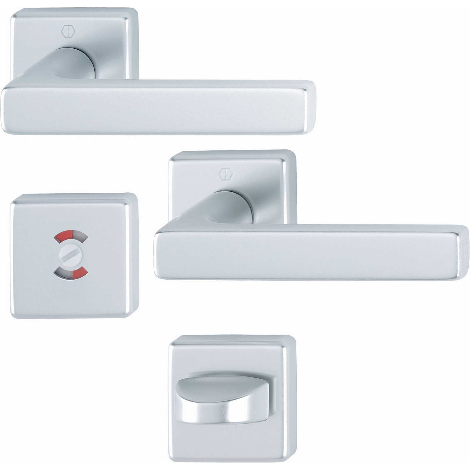 Innerdörrhandtag HOPPE Dallas 1643 WC 37-42