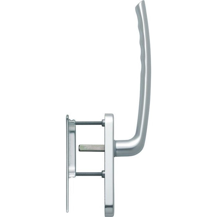 Skjutdörrshandtag HOPPE Tokyo F1 Alu Silver Drag Utsida