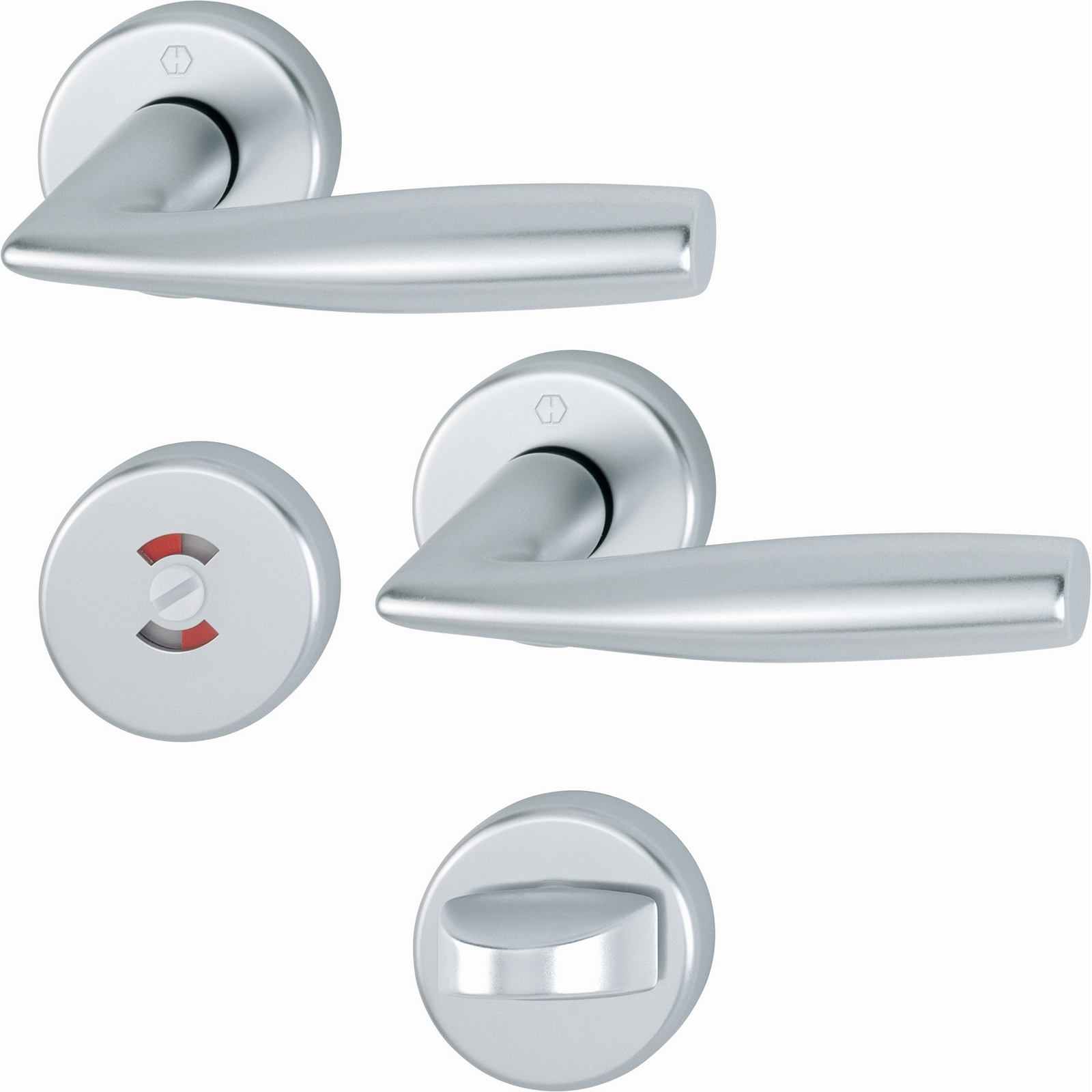 Innerdörrhandtag HOPPE Vitoria 1515 37-40 WC