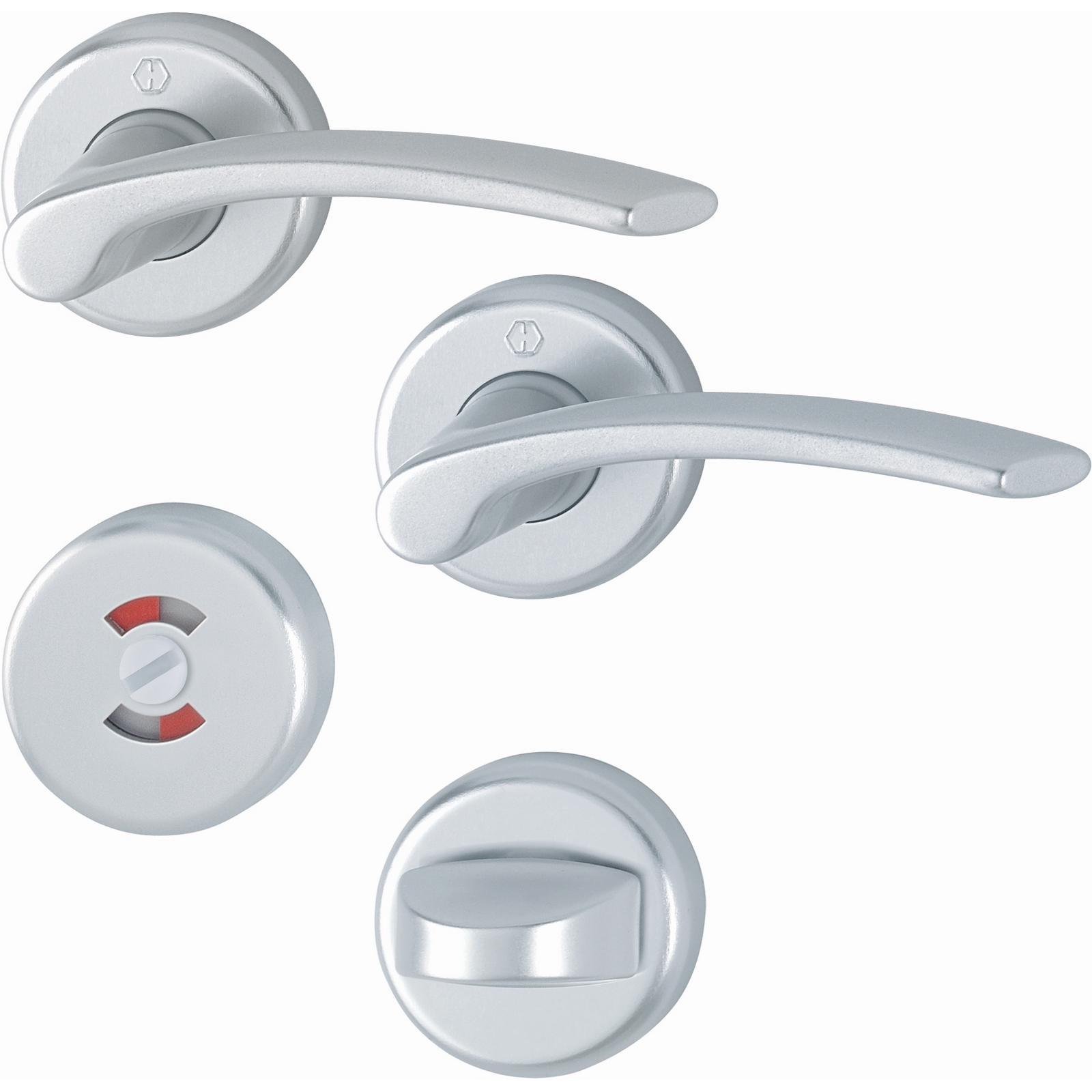 Innerdörrhandtag HOPPE Ibiza 1171 37-40 WC