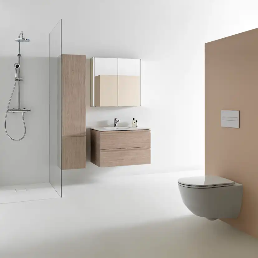 Vägghängd Toalettstol Laufen Pro Kompakt 820965 Rimless