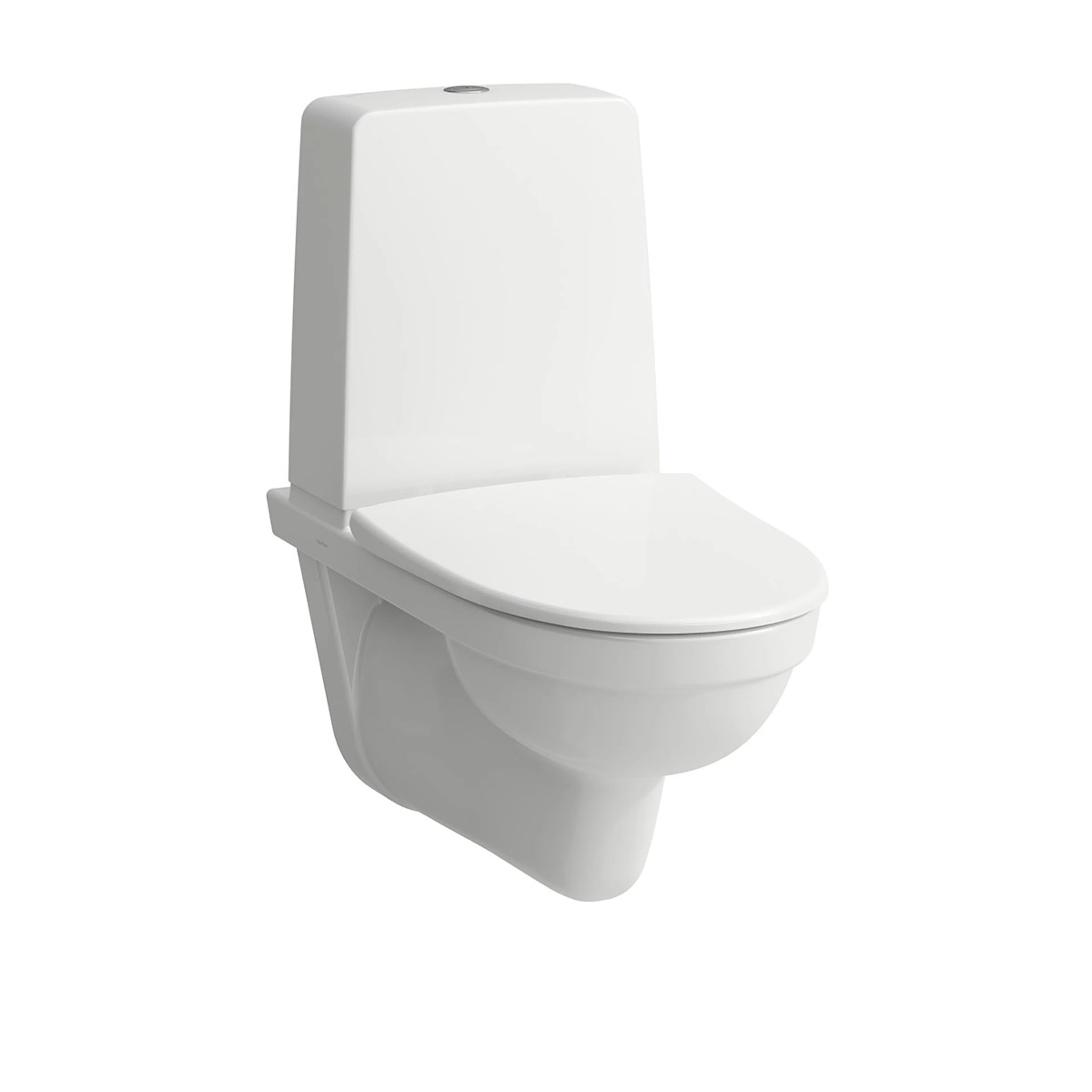 Vägghängd Toalettstol Laufen Kompas 825159 Rimless inkl Mjuksits