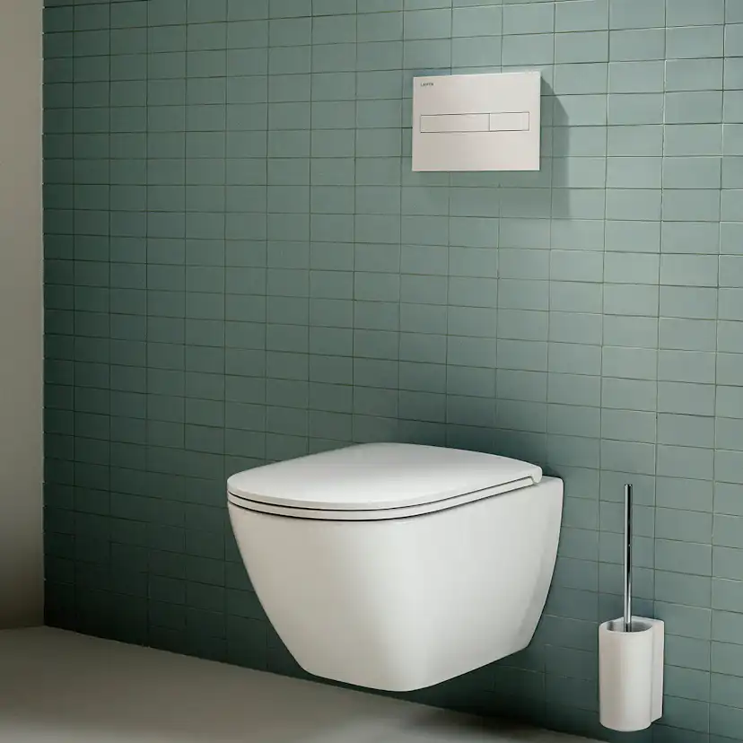 Toalettsits Laufen Lua Mjukstängande Hårdsits