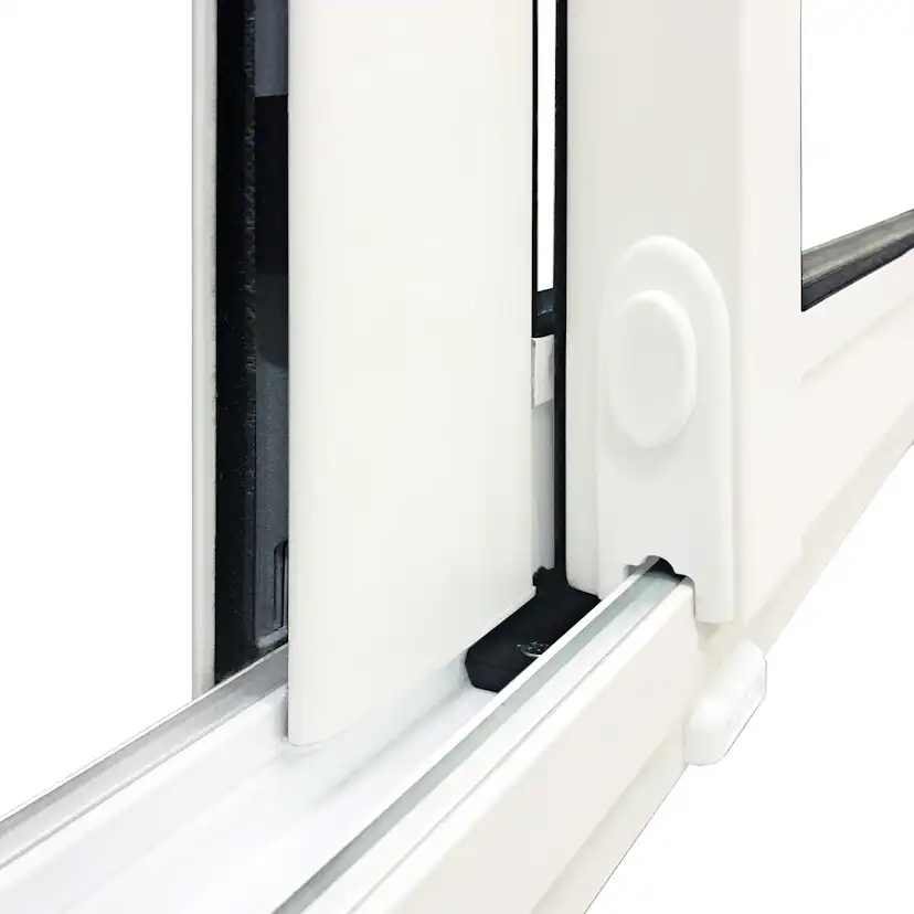 Skjutbart Fönsterparti Halle Thermo 2 Fönster Vit